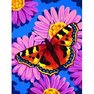   (Butterfly on Flower) (9x12) For Beginners Arts, Crafts & Sewing