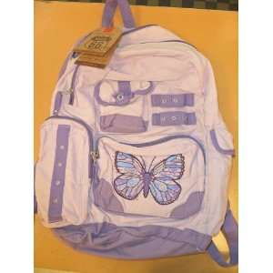  Purple Butterfly Back Pack