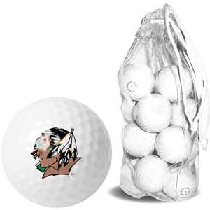  North Dakota Fighting Sioux NCAA 15 Golf Ball Clear Pack 