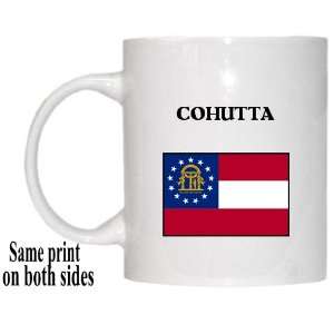  US State Flag   COHUTTA, Georgia (GA) Mug Everything 