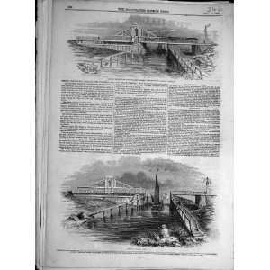    1846 Railway Drawbridge Arun Telescope Bridge Print