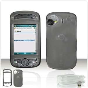 FOR HTC MOGUL XV6800/PPC6800 FACEPLATE CASE COVER   Transparent Smoke 