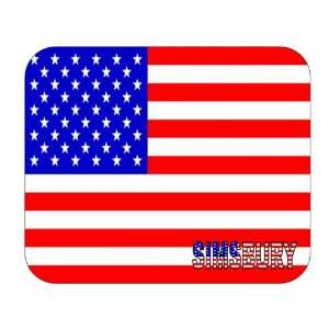  US Flag   Simsbury, Connecticut (CT) Mouse Pad 