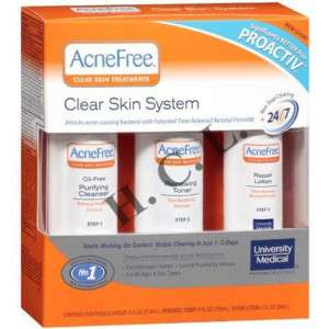 ACNE FREE 3 teiliges Clear Skin System Set (ACNEFREE)  