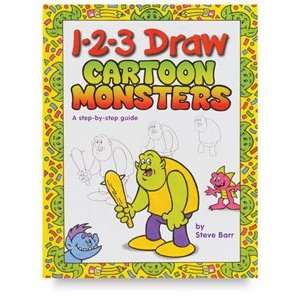 1 2 3 Draw Series   Cartoon Monsters Arts, Crafts 