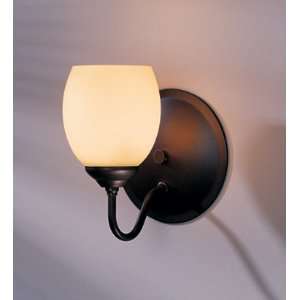   Steel Simple Lines 1 Light Reversible Wall Sconce from the Simp