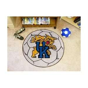  University of Kentucky Soccer Ball Rug 