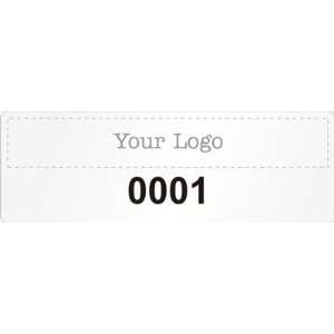   Label With Numbering, 1 x 3 Cold Temp Paper Labels