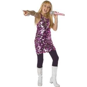 Lets Party By Time AD Inc. Pink Silver Sequin Child Costume / Pink 