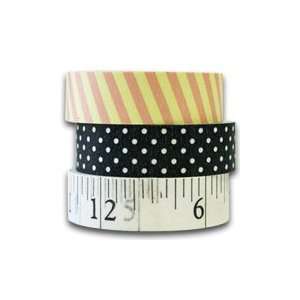    Victoria Patterned Paper Tape    3 rolls Arts, Crafts & Sewing