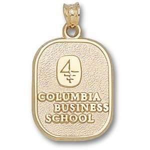 Columbia University Business School Pendant (Gold Plated 