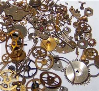 BEST Lot Old GEARS Affordable 2.5g Pieces Steampunk Watch Parts 
