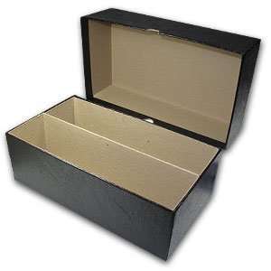   Double Row   4 1/2x2x14   Black Coin Storage Box 
