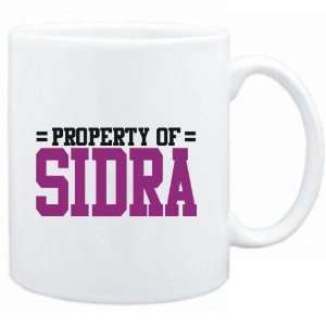 Mug White  Property of Sidra  Female Names  Sports 