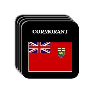  Manitoba   CORMORANT Set of 4 Mini Mousepad Coasters 