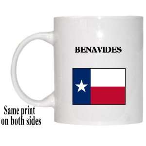  US State Flag   BENAVIDES, Texas (TX) Mug 