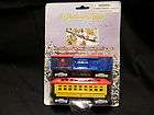 train box car and passenger carrier cobble stone corners collectables