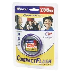  Memorex 256 MB CompactFlash Memory Card Electronics