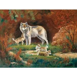  Wolf Family Outing 500 piece Toys & Games
