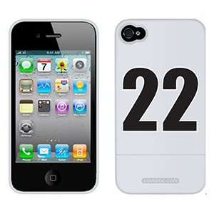  Number 22 on Verizon iPhone 4 Case by Coveroo  Players 