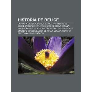  Historia de Belice Capitanía General de Guatemala, Fronteras 