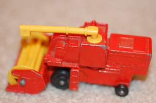1977 Lesney Matchbox Combine Harvester #51 loose Red  