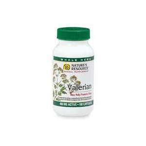  Natures Resource Valerian, 400mg Active, Capsules   100 