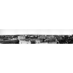  PANORAMA OF BAKERSFIELD CALIFORNIA 1909 