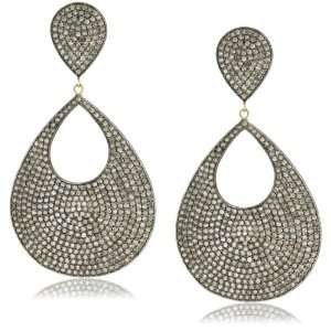  Shery Shabani Red Carpet Diamond Pear Drop Earrings 