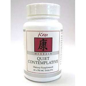  Quiet Contemplative 60 Tablets by Kan Herbs Health 