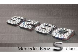   CRYSTAL EMBLEM ALPHABET BADGE FOR Mercedes Benz W220 S280 HOT NEW ITEM