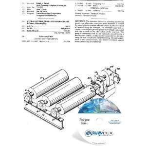   Patent CD for HYDRAULIC BRAKE FOR CONVEYOR ROLLERS 