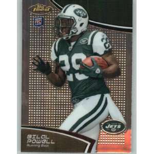 2011 Topps Finest #33 Bilal Powell RC   New York Jets (RC 