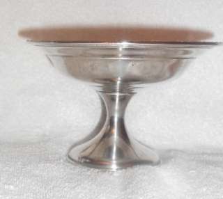   CHAISED ROMANTIQUE CEMENT FILLED COMPOTE/COMPORT DISH S125  