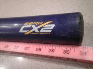 Nike Aero CX2 Youth Baseball Bat Composite Carbon 31/20 USSSA USED No 