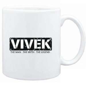  Mug White  Vivek  THE MAN   THE MYTH   THE LEGEND  Male 