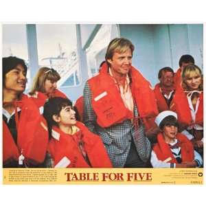  TABLE FOR FIVE JOHN VOIGHT WITH CHILDREN SAFETY CLASS 8X10 