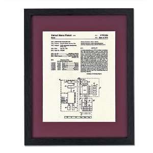  First Microprocessor Patent