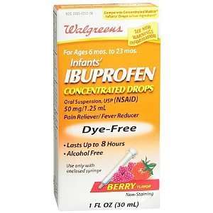   Infants Ibuprofen Concentrated Drops Dye Free 