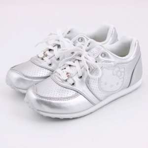  Hello Kitty Shoes Silver W8 Toys & Games