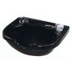  Marble 2000 Black Shampoo Bowl with 550 Faucet Diverter 