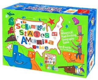 The Scrambled States of America Game by Gamewright Product Image