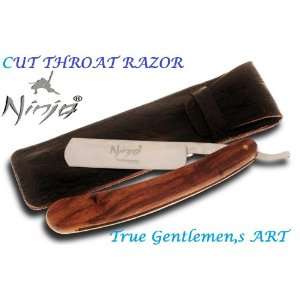 NINJA   Made In Germany Solingen Cut Throat Razor Shaver & FREE POUCH 