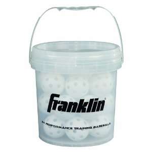  Franklin Plastic Baseball Training Bucket   24 per bucket 