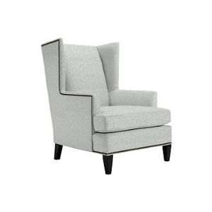Williams Sonoma Home Anderson Wing Chair, Coral Silhouette, Mineral 