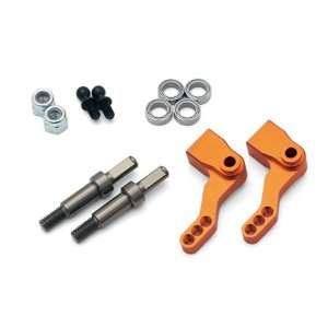  Aluminum Steering Knuckle Set, OrangeF10 Toys & Games