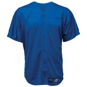  Mizuno Mens Full Button Mesh Short Sleeve Baseball Jersey 
