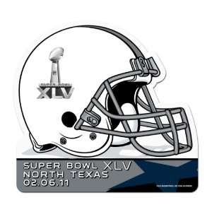  NFL Super Bowl XLV North Texas 2011 Die Cut Pennant 