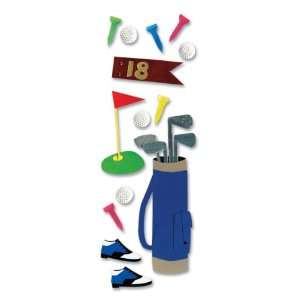  A Touch Of Jolees Dimensional Stickers, Golfing Arts 