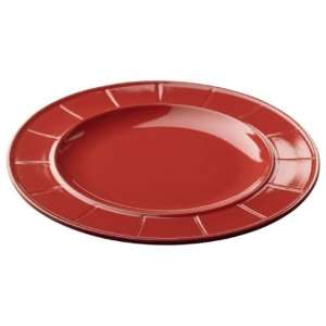  Country Living Cooper Round Red Dinner Plate, 4 Pack 